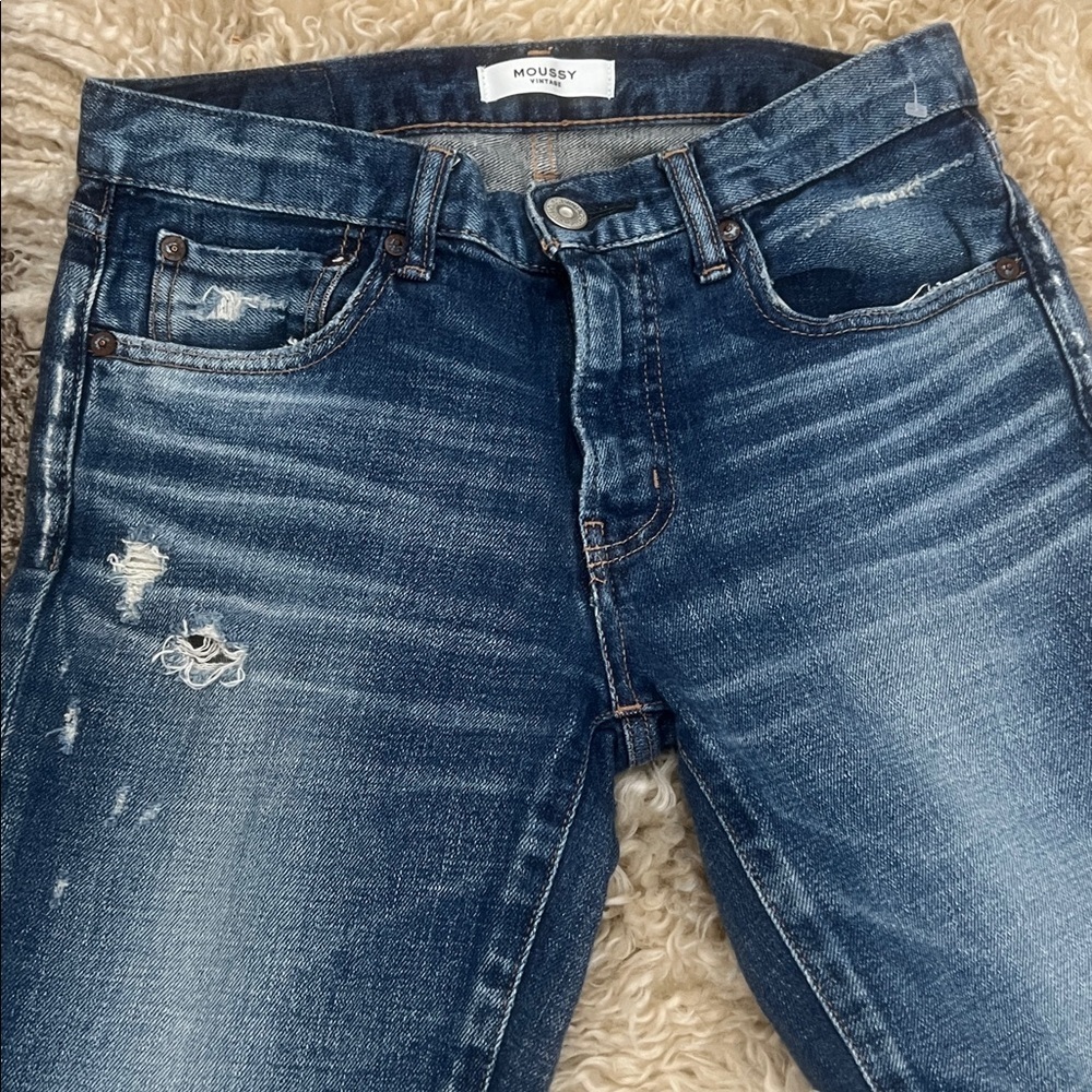 Moussy Vintage Glendele Skinny Blue - Picture 4 of 15